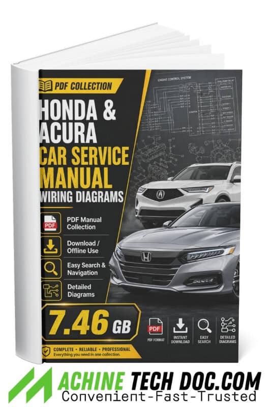 PDF Collection Honda & Acura Service Manual Wiring Diagrams (7)