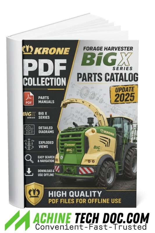 PDF Collection Krone Forage Harvester BiG X Series Parts Catalog Update 2025 (6)