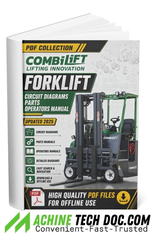 PDF Collection Combilift Forklift Circuit Diagrams Parts Operators Manual Updated 2025 (6)