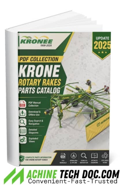 PDF Collection Krone Rotary Rakes Parts Catalog Update 2025 (6)