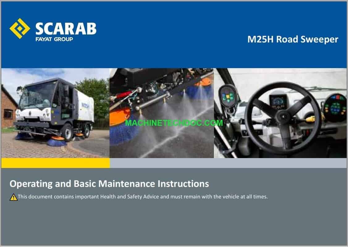 PDF Collection Scarab Sweepers Operating Instructions and Parts Catalog 2025 (2)