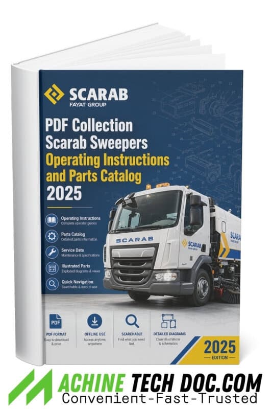PDF Collection Scarab Sweepers Operating Instructions and Parts Catalog 2025 (6)