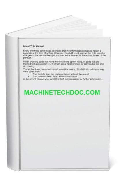 PDF Combilift Forklift C4000 CBE Parts Manual (1)