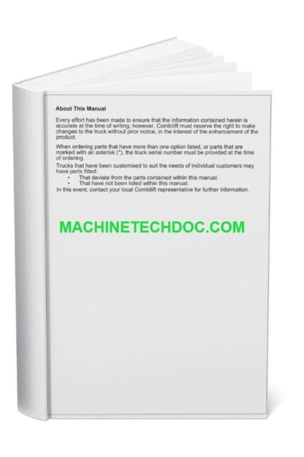 PDF Combilift Forklift C5000XL MK4 Deutz Engine Parts Manual (1)