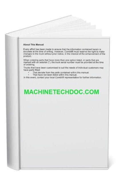PDF Combilift Forklift C8000ET C12000ET Parts Manual (1)