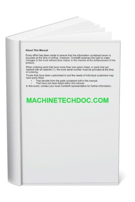 PDF Combilift Forklift ESL Parts Manual (1)
