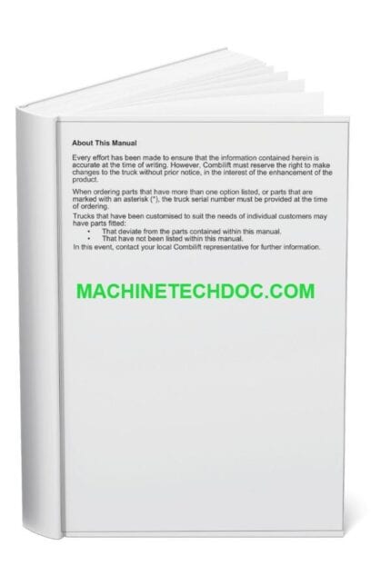 PDF Combilift Forklift FSL IFM Display Console Parts Manual (1)