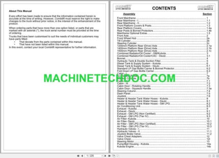 PDF Combilift Forklift FSL IFM Display Console Parts Manual (2)