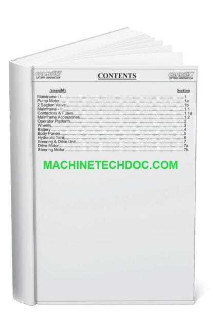 PDF Combilift Forklift OP Parts Manual (1)