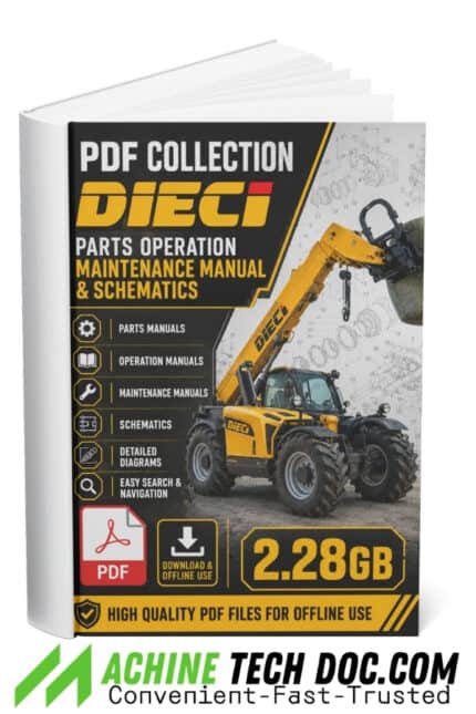 PDF Collection Dieci Parts Operation Maintenance Manual & Schematics 2.28GB (6)