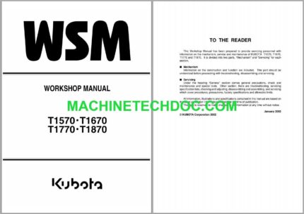 PDF Collection Kubota Agricultural Workshop Parts Operators Manual 45.3GB (2)