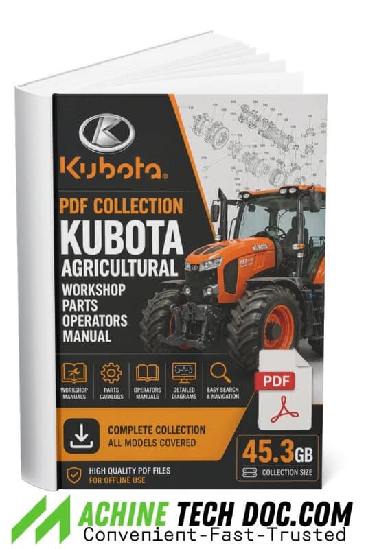 PDF Collection Kubota Agricultural Workshop Parts Operators Manual 45.3GB (7)