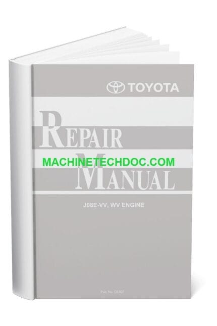 PDF Hino Engine J08E-VV J08E-WV Service Repair Manual CE307 (1)
