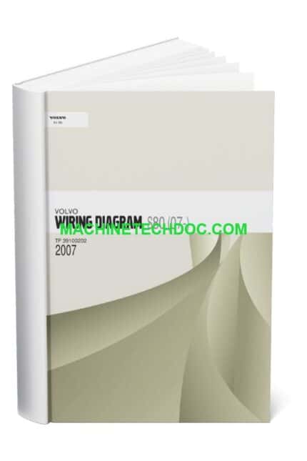 PDF Volvo S80 2007 Wiring Diagram TP39100202 (1)