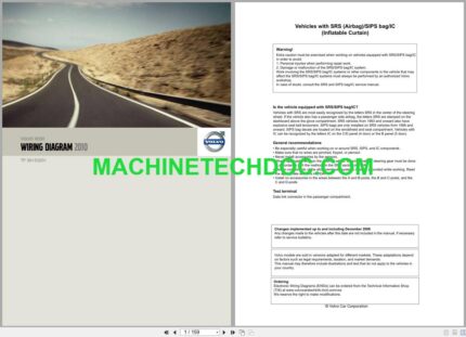 PDF Volvo XC60 2010 Wiring Diagram TP39153201 (2)