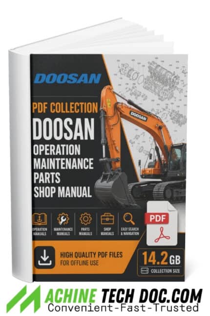 PDF Collection Doosan Operation Maintenance Parts Shop Manual 14.2 GB (10)