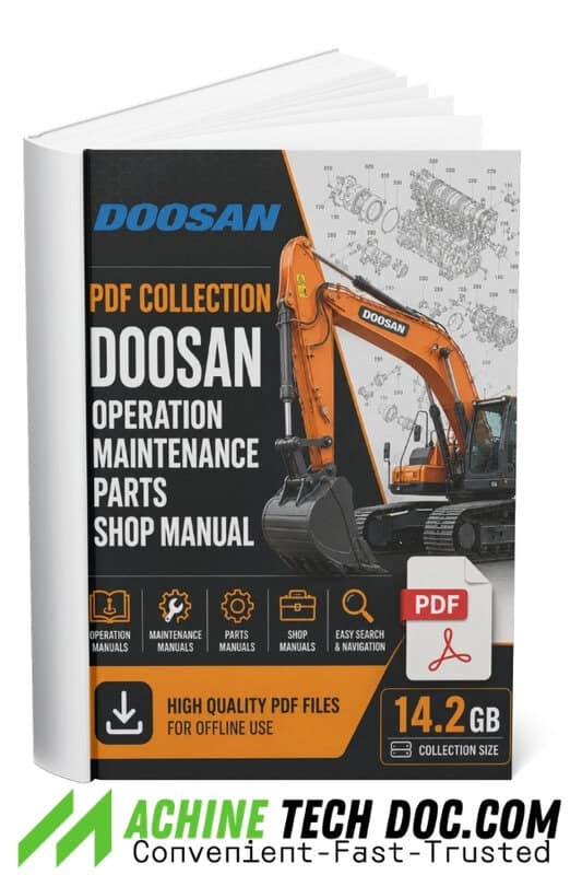 PDF Collection Doosan Operation Maintenance Parts Shop Manual 14.2 GB (10)