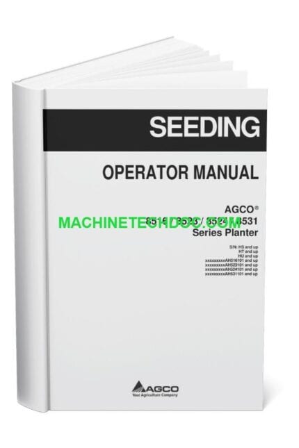 PDF AGCO Planter 8516 8523 8524 8531 Operators Manual 700729888D_en-GB (1)