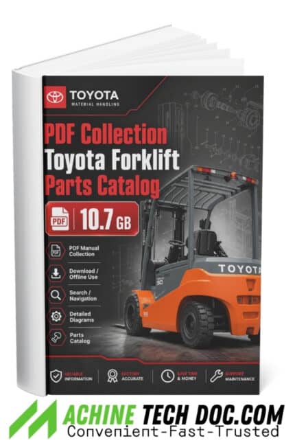 PDF Collection Toyota Forklift Parts Catalog 10.7 GB (6)