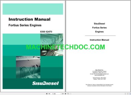PDF SisuDiesel Engine Fortius Series Instruction Manual 836662470_en-GB (2)